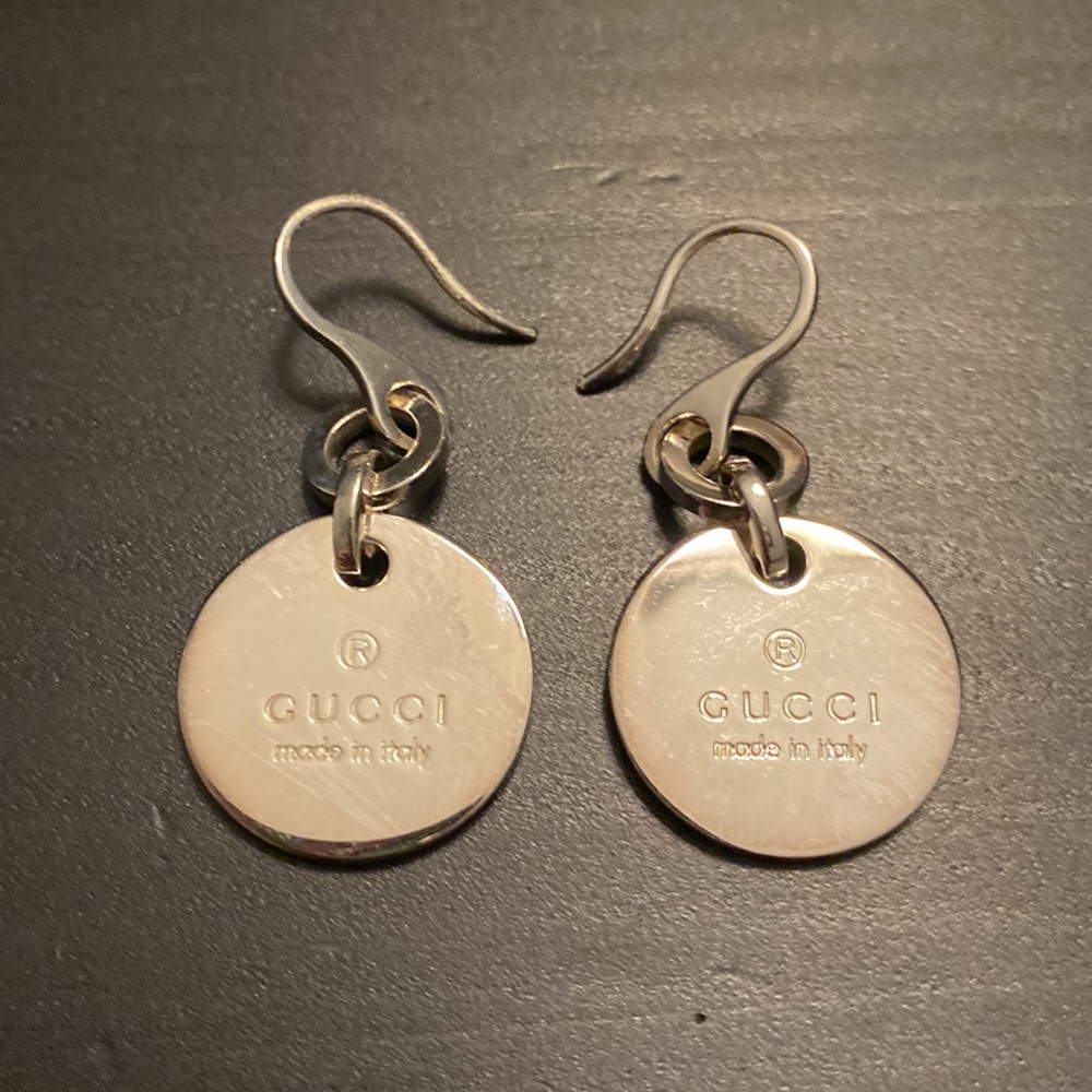 Gucci silver earrings